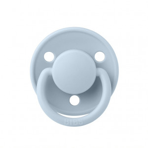 Пустышка латексная BIBS De Lux - Baby Blue, 6+ мес. - фото 1
