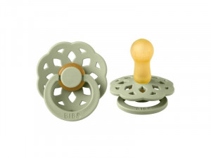 Пустышка латексная BIBS Boheme - Sage, 6+ мес.