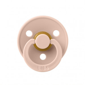 Пустышка латексная BIBS Colour Anatomical - Blush, 0+ мес. - фото 1
