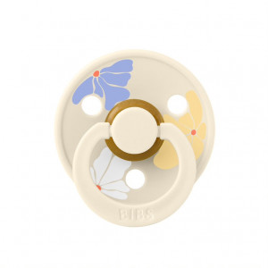 Пустышка латексная BIBS Studio Colour - Morning Bloom - Ivory, 0+ мес. - фото 1