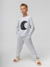 Костюм (Цвет серый меланж, Размер 110-116), 11-550MU