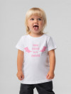 Футболка (Цвет белый (розовый), Размер 74-80), 54-22U