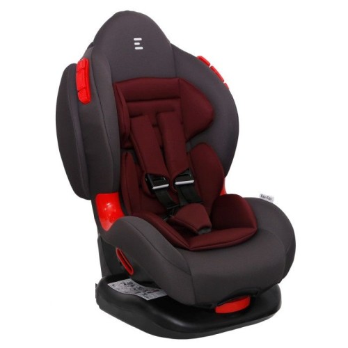 Автокресло Еду-Еду KS 525 1/2 (9-25кг) темно-серый темно-красный
