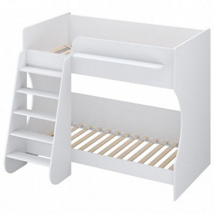 Кровать подростковая двухъярусная Polini kids Dream 1700 160*80 белый