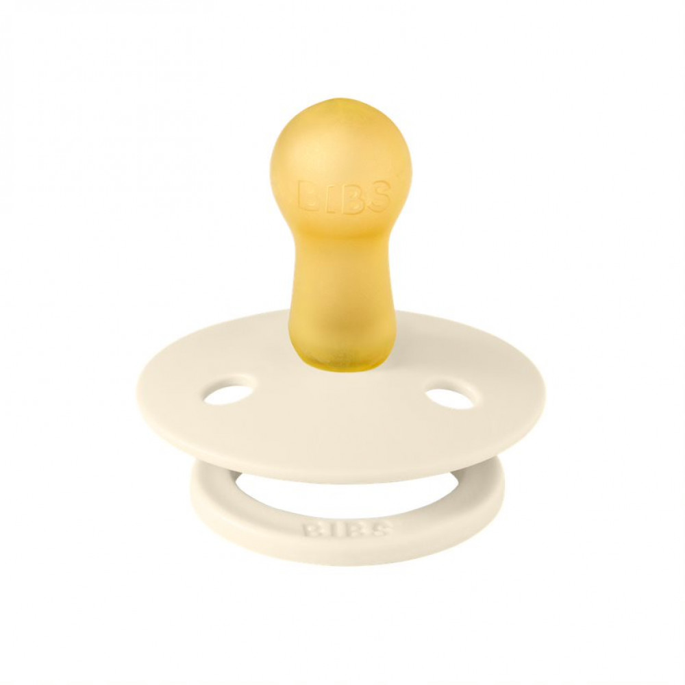 Пустышка латексная BIBS Studio Colour - Morning Bloom - Ivory, 6+ мес.