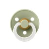 Пустышка латексная ночная BIBS Colour Glow Symmetrical - Sage, 0+ мес.