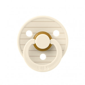 Пустышка латексная BIBS Studio Colour - Pin - Ivory Vanilla, 6+ мес. - фото 1