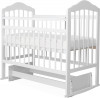 Кроватка Incanto Pali 120*60 с маятником белый