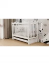 Кроватка Incanto Sofi 120*60 с маятником белый