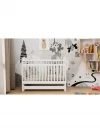 Кроватка Incanto Sofi 120*60 с маятником белый