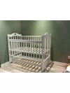 Кроватка Incanto Sofi 120*60 с маятником белый