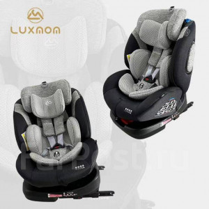 Автокресло Luxmom 277 Isofix 0/1/2/3 (0-36кг) светло-серый