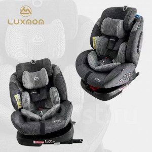 Автокресло Luxmom 277 Isofix 0/1/2/3 (0-36кг) темно-серый