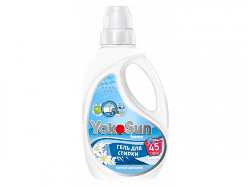 Гель для стирки YokoSun Горный эдельвейс 1 л (12шт/кор)