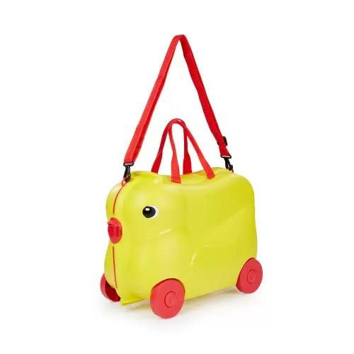 Игрушка чемодан-каталка Happy Baby Duck yellow