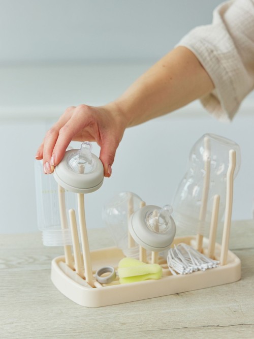 Сушка для бутылочек и аксессуаров (cream)