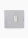 Плед Happy Baby вязаный (light grey)