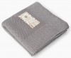 90120, Плед вязаный (cool grey)