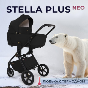 Коляска 2 в 1 Sweet Baby Stella Plus Neo Black