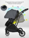 Коляска прогулочная Farfello Fest Lux Dark grey