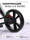 Коляска-трансформер Farfello Aimile Original Autumn 2 в 1 Dark grey
