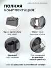 Коляска-трансформер Farfello Aimile Original Autumn 2 в 1 Dark grey