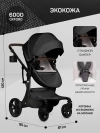Коляска-трансформер Aimile PRO 2 в 1 Чёрный