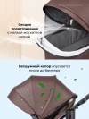 Коляска-трансформер Farfello Aimile Original Autumn 2 в 1 Chocolate