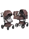 Коляска-трансформер Farfello Aimile Original Autumn 2 в 1 Chocolate