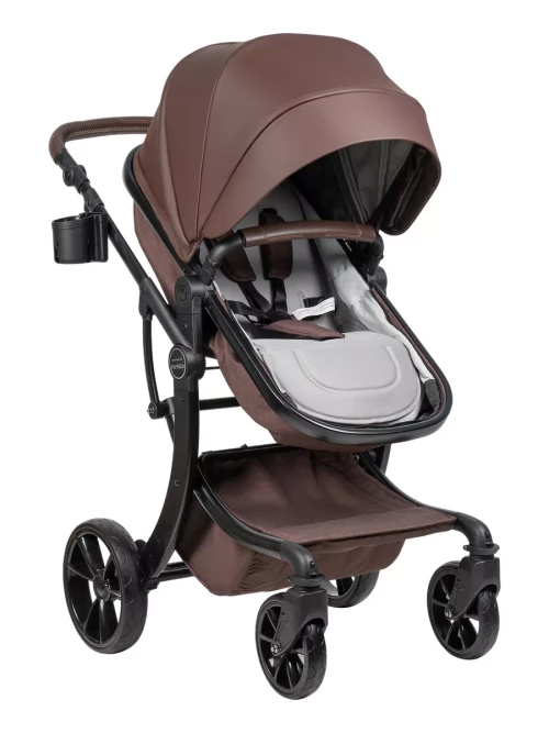 Коляска-трансформер Farfello Aimile Original Autumn 2 в 1 Chocolate