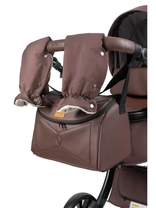 Коляска-трансформер Farfello Aimile Original Autumn 2 в 1 Chocolate