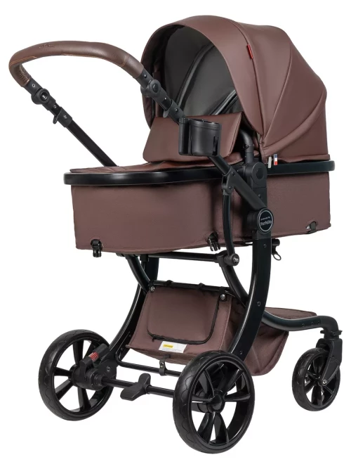 Коляска-трансформер Farfello Aimile Original Autumn 2 в 1 Chocolate