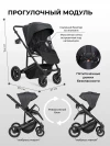 Коляска 3 в 1 Farfello Sola Trio Comfort черный оникс