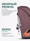 Автокресло Costa HD-02 isofix 1/2/3 (9-36кг) Brown/coffee