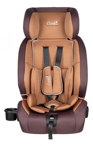 Автокресло Costa HD-02 isofix 1/2/3 (9-36кг) Brown/coffee