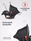 Автокресло Farfello HA-01 0+ (0-13кг) Black/grey