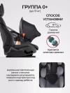 Автокресло Farfello HA-01 0+ (0-13кг) Black/grey