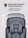 Автокресло Costa YB702A 1/2/3 (9-36кг) Dark grey/Black