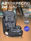 Автокресло Costa YB702A 1/2/3 (9-36кг) Dark grey/Black