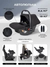 Коляска 3 в 1 Farfello Baby Shell Black ч/р