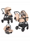 Коляска 3 в 1 Farfello Camille 2024 Beige