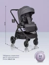Коляска 3 в 1 Farfello Camille Grafite