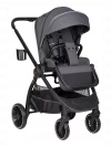 Коляска 3 в 1 Farfello Camille Grafite