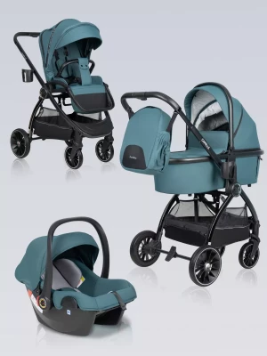 Коляска 3 в 1 Farfello Camille 2024 Ultramarine - фото 1