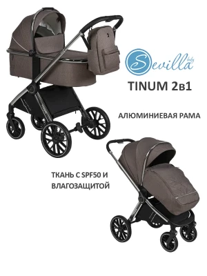Коляска 2 в 1 Sevillababy Tinum Brown