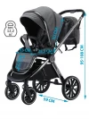 Коляска 2 в 1 Sevillababy Tinum Dk.Grey
