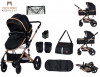 Коляска-трансформер Ining Baby K023 2 в 1 black