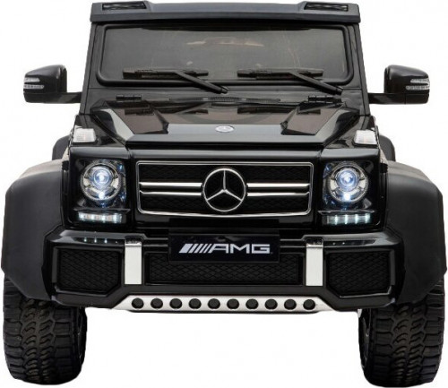 Электромобиль Mercedes-Benz G63 6 колес 60 кг A006AA (river) черный