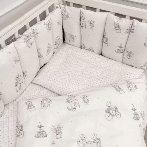 Набор для прямоугольной кр-ки 6 пр."Мышкины каникулы" цв.серый 6135/5