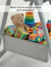 Стул для кормления Pituso Compato Light grey